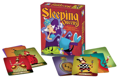 Sleeping Queens: A Royally Rousing Card Game - 759751002305 - Card Game - Gamewright - The Little Lost Bookshop