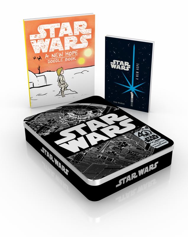 Star Wars 40th Anniversary Tin - Includes Book of the Film and Doodle Book - 9781405287890 - Egmont Books - The Little Lost Bookshop