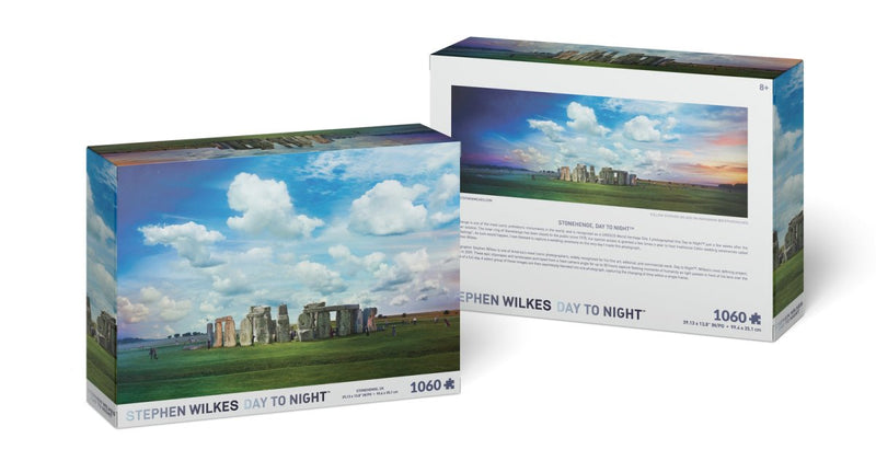 Stonehenge Day To Night 1000 Piece Jigsaw Puzzle - 714832100059 - Stephen Wilkes - 4D Cityscapes Inc. - The Little Lost Bookshop