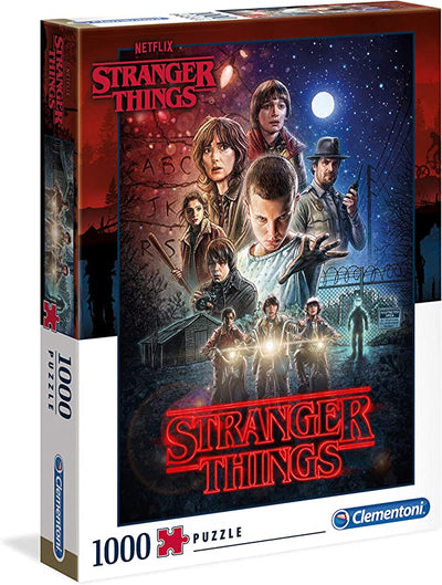 Stranger Things Puzzle (1000pc) - 800512539422 - VR - The Little Lost Bookshop