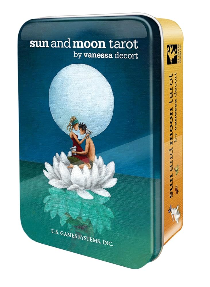 Sun & Moon In A Tin - 9781572818538 - Vanessa Decort - U.S. Games Systems, Inc. - The Little Lost Bookshop