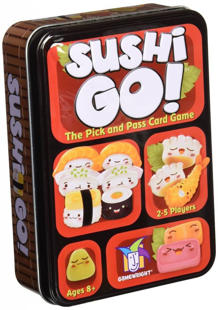 Sushi Go! - 759751002497 - Card Game - Gamewright - The Little Lost Bookshop