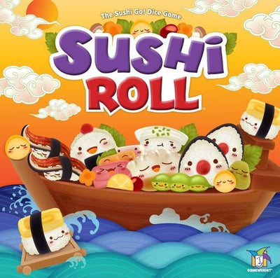 Sushi Roll - 759751004262 - Jedko Games - The Little Lost Bookshop