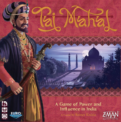 Taj Mahal: A game of power and influence in India - 841333105563 - Game - Z-Man Games - The Little Lost Bookshop