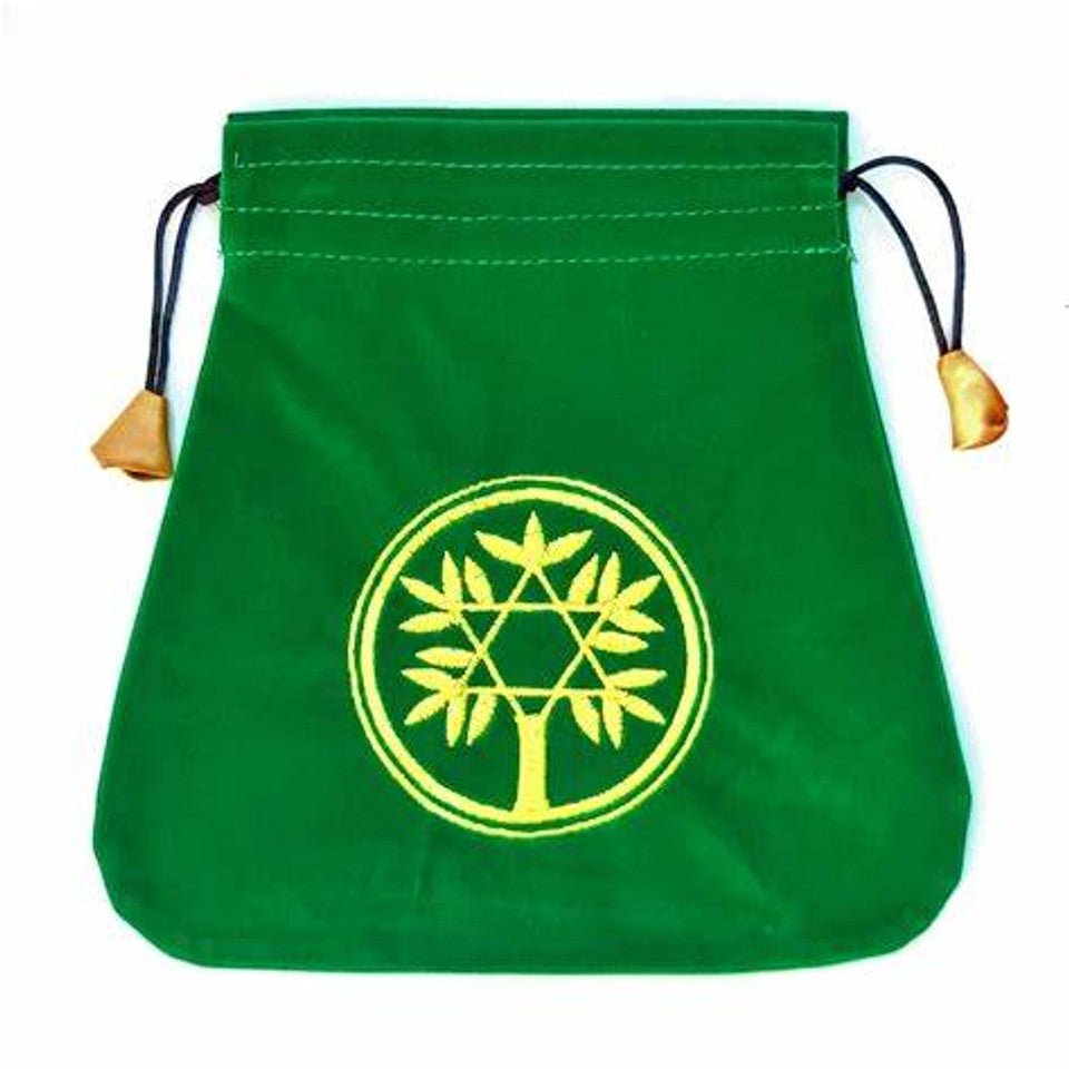 Tarot Bag Velvet Celtic Tree - 9788865271452 - Brumby Books - The Little Lost Bookshop