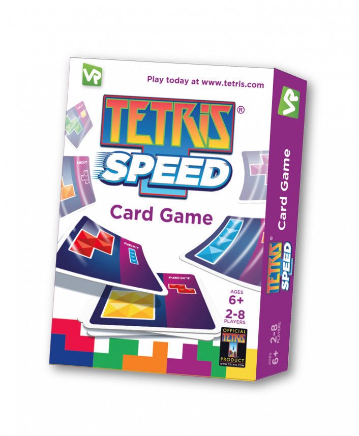 Tetris Speed Card Game - 9339111010396 - Game - Board Games - The Little Lost Bookshop
