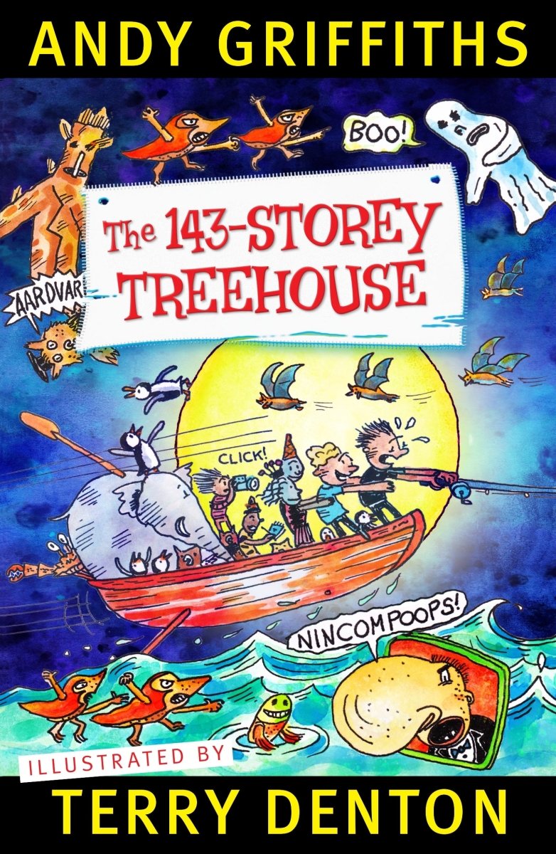 The 143-Storey Treehouse - 9781760786236 - Griffiths, Andy - Pan Macmillan Australia - The Little Lost Bookshop