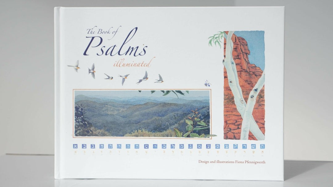 The Book of Psalms Illuminated - 9780646825236 - Fiona Pfennigworth - Indie - The Little Lost Bookshop