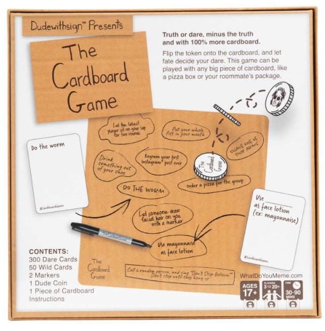 The Cardboard Game - 810816031156 - Game - What do you meme? - The Little Lost Bookshop