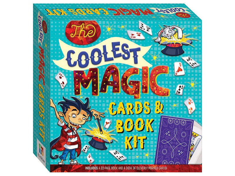 The Coolest Magic Cards & Book Kit - 9781488917257 - Kit - Hinkler - The Little Lost Bookshop