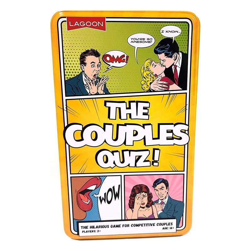 The Couples Quiz - 677666021580 - Jedko Games - The Little Lost Bookshop