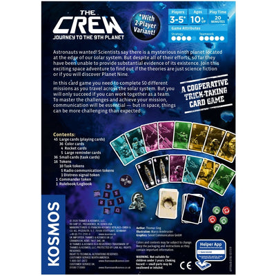 The Crew: The Quest for Planet Nine - 814743015005 - Kosmos - The Little Lost Bookshop