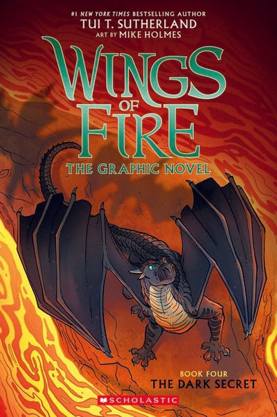 The Dark Secret: The Graphic Novel (Wings of Fire, Book Four) - 9781760978723 - Tui T. Sutherland - SCHOLASTIC INC - The Little Lost Bookshop