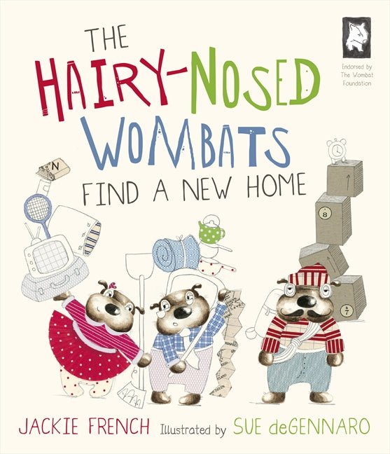 The Hairy Nosed Wombats Find a New Home - 9780732295509 - Jackie French - HarperCollins Publishers - The Little Lost Bookshop