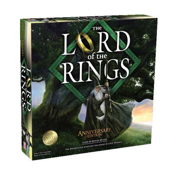 The Lord of the Rings: The Board Game Anniversary Edition - 841333111236 - Reiner Knizia - Fantasy Flight Games - The Little Lost Bookshop