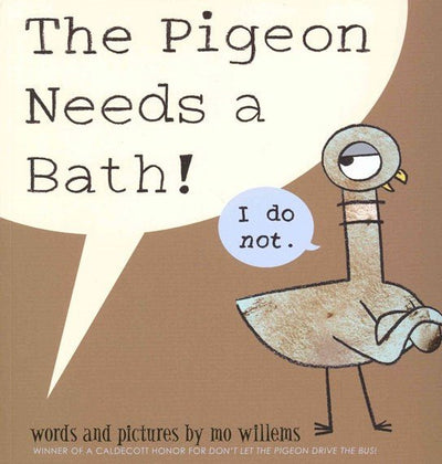The Pigeon Needs a Bath! - 9781406357783 - Mo Willems - Walker Books - The Little Lost Bookshop