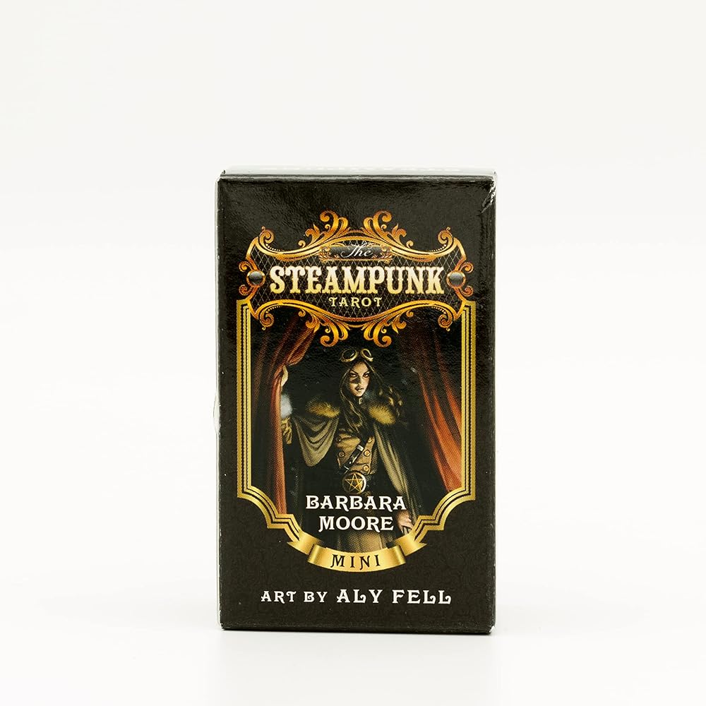 The Steampunk Tarot Mini (Steampunk Tarot, 2) - 9780738765648 - Barbara Moore, Aly Fell - Llewellyn Publications - The Little Lost Bookshop