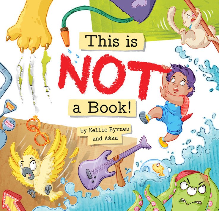 This is NOT a Book! - 9781925820508 - Kellie Byrnes - Exisle Publishing - The Little Lost Bookshop