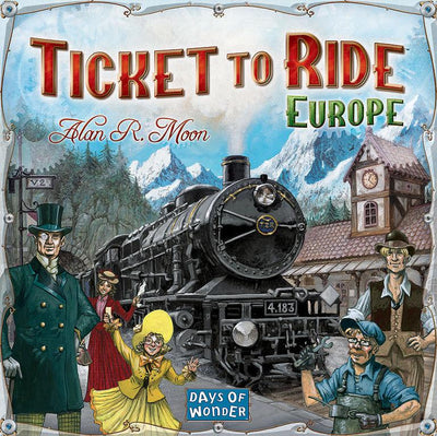 Ticket to Ride Europe - 824968717929 - Ticket to Ride - Days of Wonder - The Little Lost Bookshop