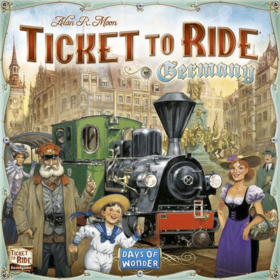 Ticket to Ride Germany - 824968200155 - Ticket to Ride - Days of Wonder - The Little Lost Bookshop