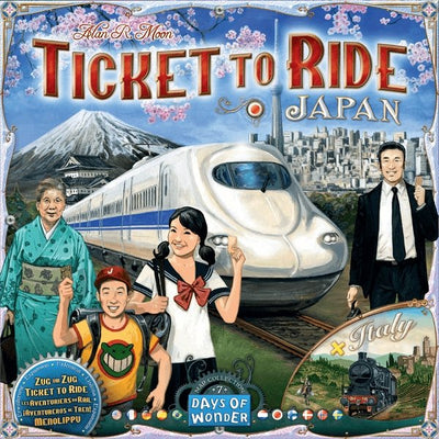 Ticket to Ride Japan and Italy - 824968201329 - Ticket to Ride - Days of Wonder - The Little Lost Bookshop