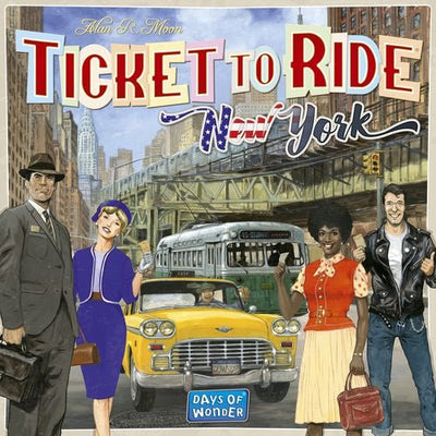 Ticket to Ride New York - 824968202609 - Ticket to Ride - Days of Wonder - The Little Lost Bookshop