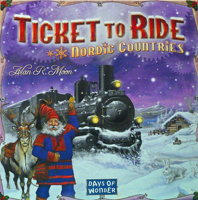 Ticket to Ride Nordic Countries - 824968717981 - Ticket to Ride - Days of Wonder - The Little Lost Bookshop