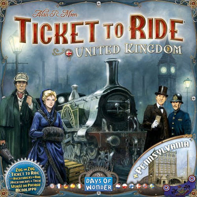 Ticket to Ride United Kingdom 5 - 824968817773 - Ticket to Ride - Days of Wonder - The Little Lost Bookshop
