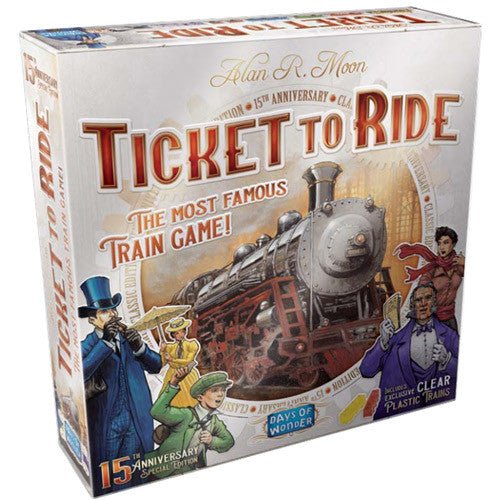 Ticket to Ride US 15th Anniversary Edition - 824968200315 - Ticket to Ride - Days of Wonder - The Little Lost Bookshop