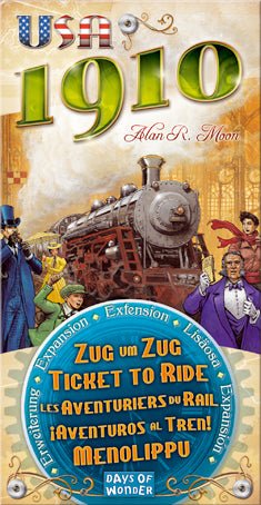 Ticket to Ride USA 1910 - 824968817711 - Ticket to Ride - Days of Wonder - The Little Lost Bookshop
