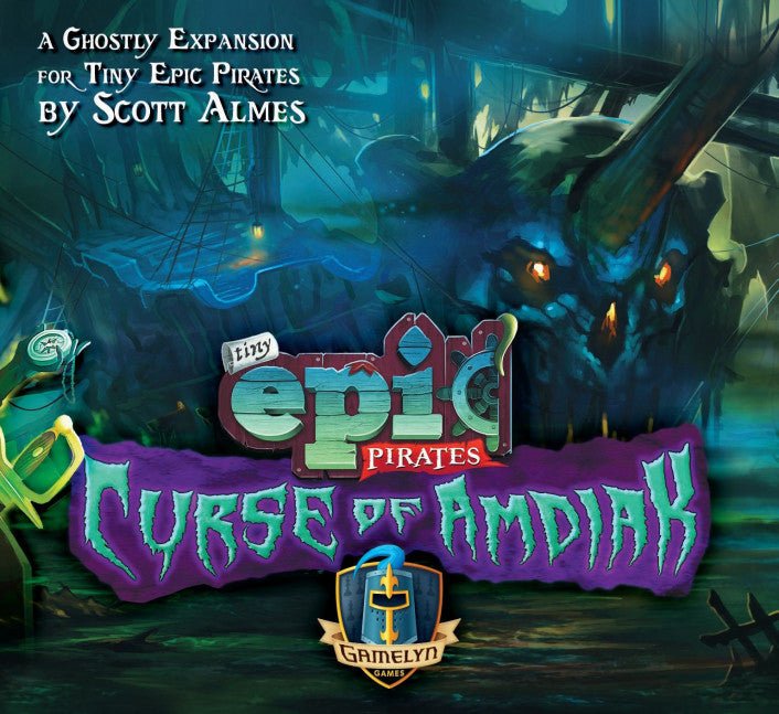 Tiny Epic Pirates the Curse of Amdiak Expansion - 728028493191 - Gamelyn - The Little Lost Bookshop