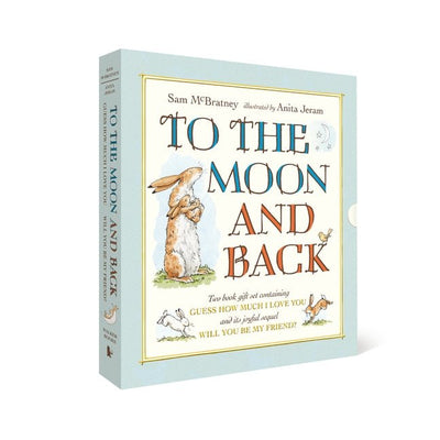 To the Moon and Back: Guess How Much I Love You and Will You Be My Friend? (With Slipcase) - 9781529500738 - Sam McBratney - Walker Books - The Little Lost Bookshop