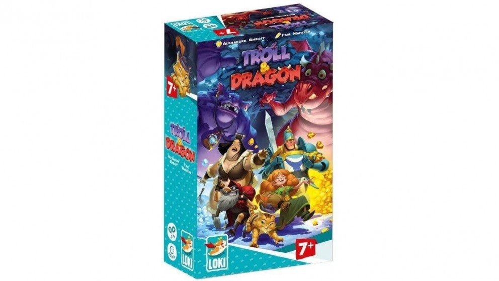 Troll and Dragon - 3760175514753 - Board Games - The Little Lost Bookshop