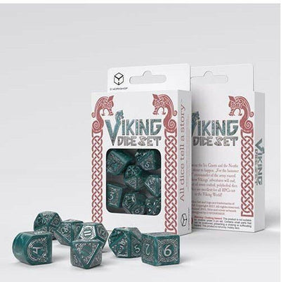 Viking RPG Dice Set Niflheim - 5907699496518 - Games - Q Workshop - The Little Lost Bookshop