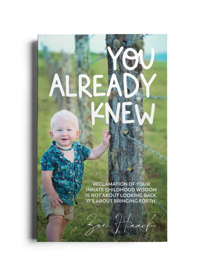 You Already Knew - 9780645480900 - Zoe Haack - Akuna Concepts Books - The Little Lost Bookshop